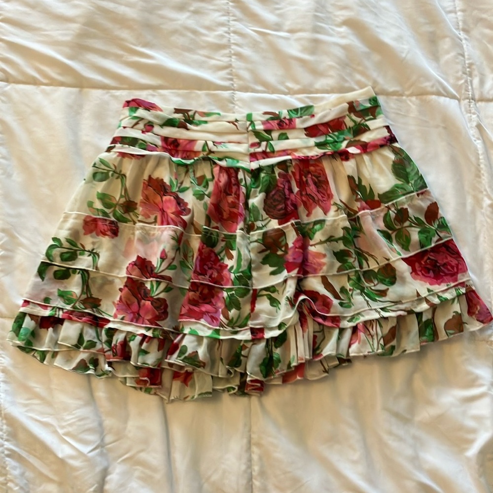 Floral skirt